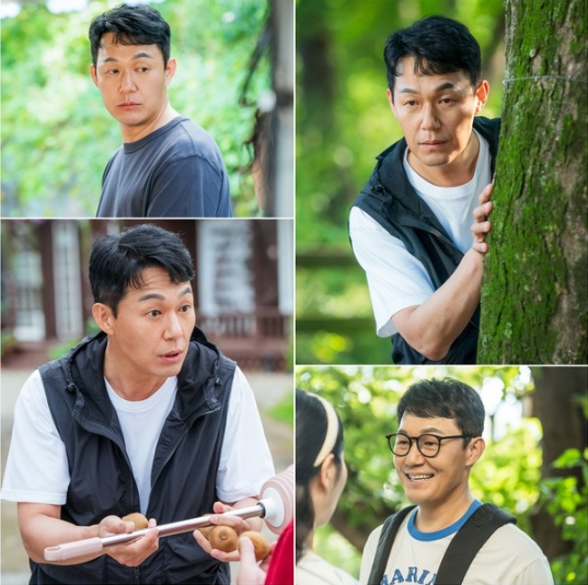 KBS 새 수목드라마 ‘개소리’, 박성웅 첫 스틸 공개! 엉뚱+친근 매력의 ‘이기동’ 役 변신
