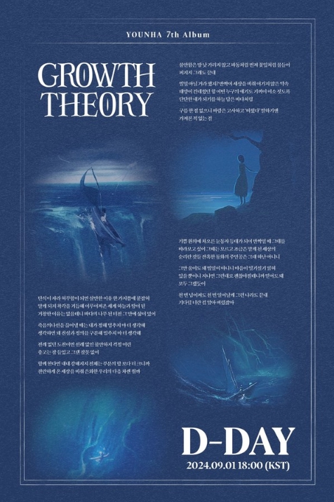 윤하, 1일 정규 7집 'GROWTH THEORY' 발매! 20주년 프로젝트 하이라이트