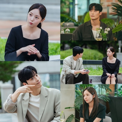 '지금 거신 전화는' 채수빈-허남준, 고요하지만 설레는 대화! 다정 투샷 포착!