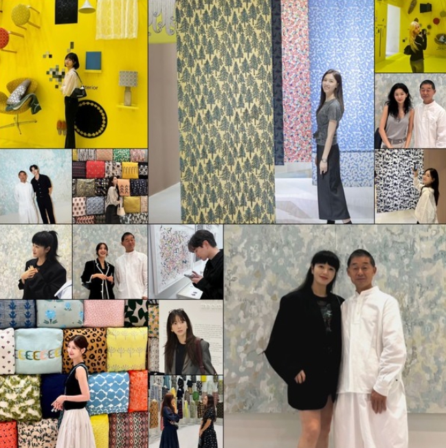 국내 최초로 열린 페브릭 전시 ‘미나 페르호넨(minä perhonen)’ 展 ‘순항’...배우 김혜수, 두 번 관람에 눈물까지 흘렸다!