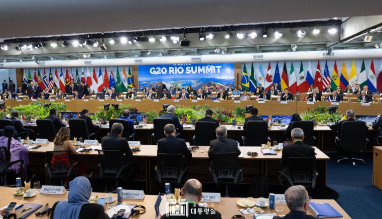 윤 대통령 “G20의 기아 극복에 동참”…아프리카 식량 위기 1000만 달러 지원