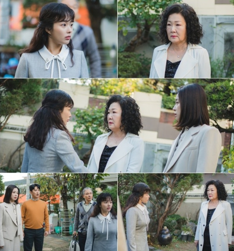 '수상한 그녀' 20대 정지소, 자신의 늙은 모습과 똑같이 생긴 김해숙 발견 후 '충격'