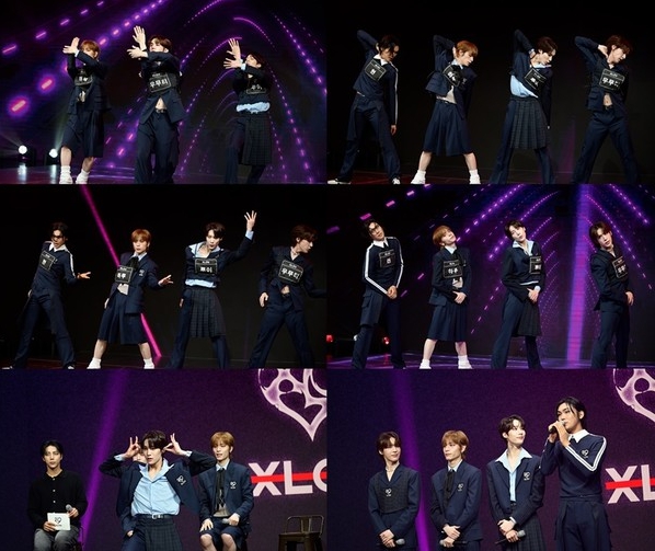 엑스러브(XLOV), 데뷔 쇼케이스 성료! 비주얼 폭발 비하인드 컷 공개!