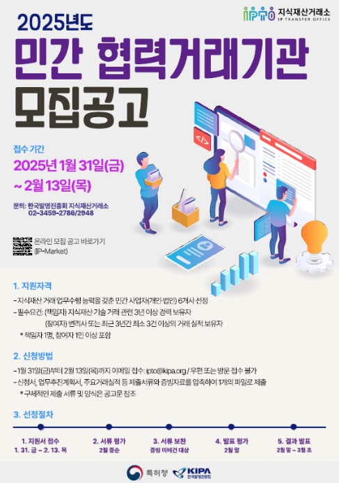 특허청, 민간 주도 지식재산 거래시장 육성