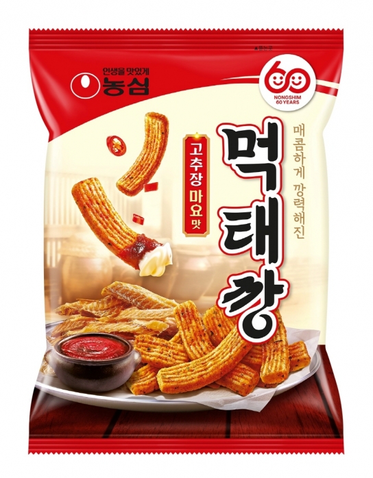 농심, 먹태깡 고추장마요맛 선봬