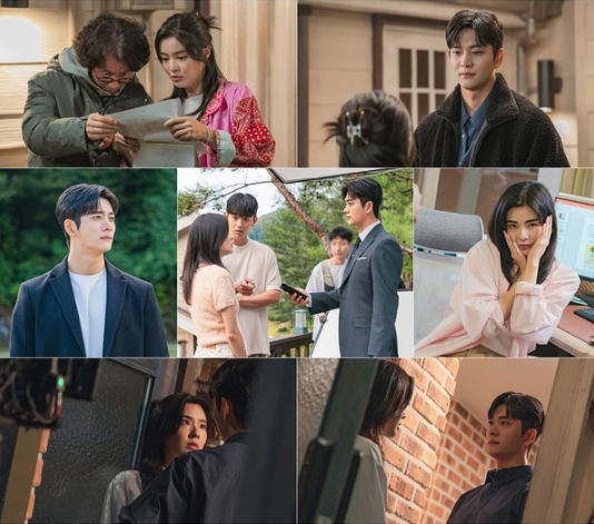 '감자연구소' 이선빈X강태오, 따스하고 유쾌한 케미스트리! ‘설렘 유발’ 비하인드 스틸 공개